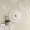 Ekena Millwork Heaton Ceiling Medallion (Fits Canopies up to 6 1/2"), 27 1/2"OD x 3 7/8"ID x 2 1/4"P, Primed White CM27HE - alternate 4